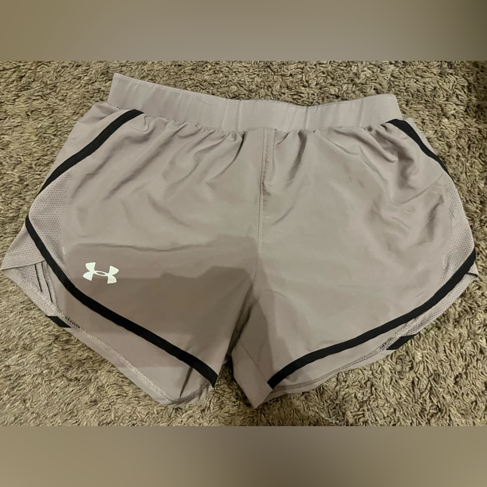 Never worn purple under armor shorts